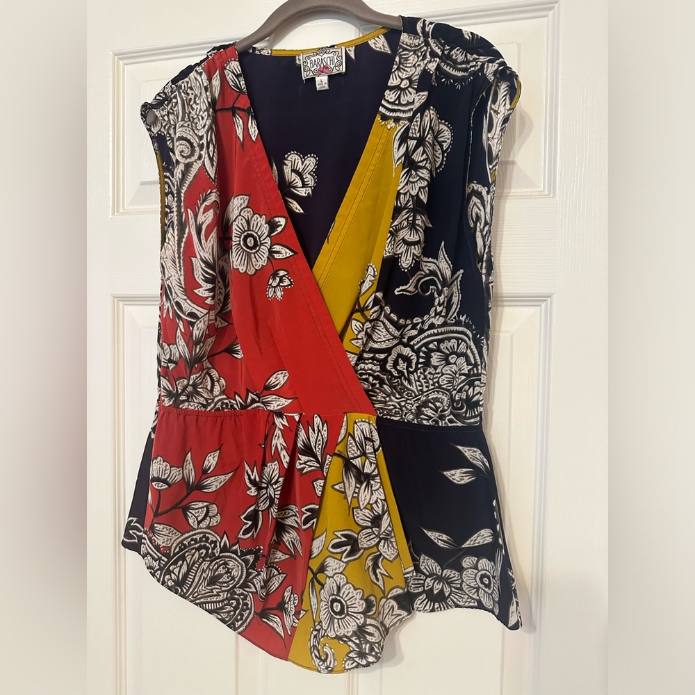 Baraschi Blouse from Anthropologie Sz L
